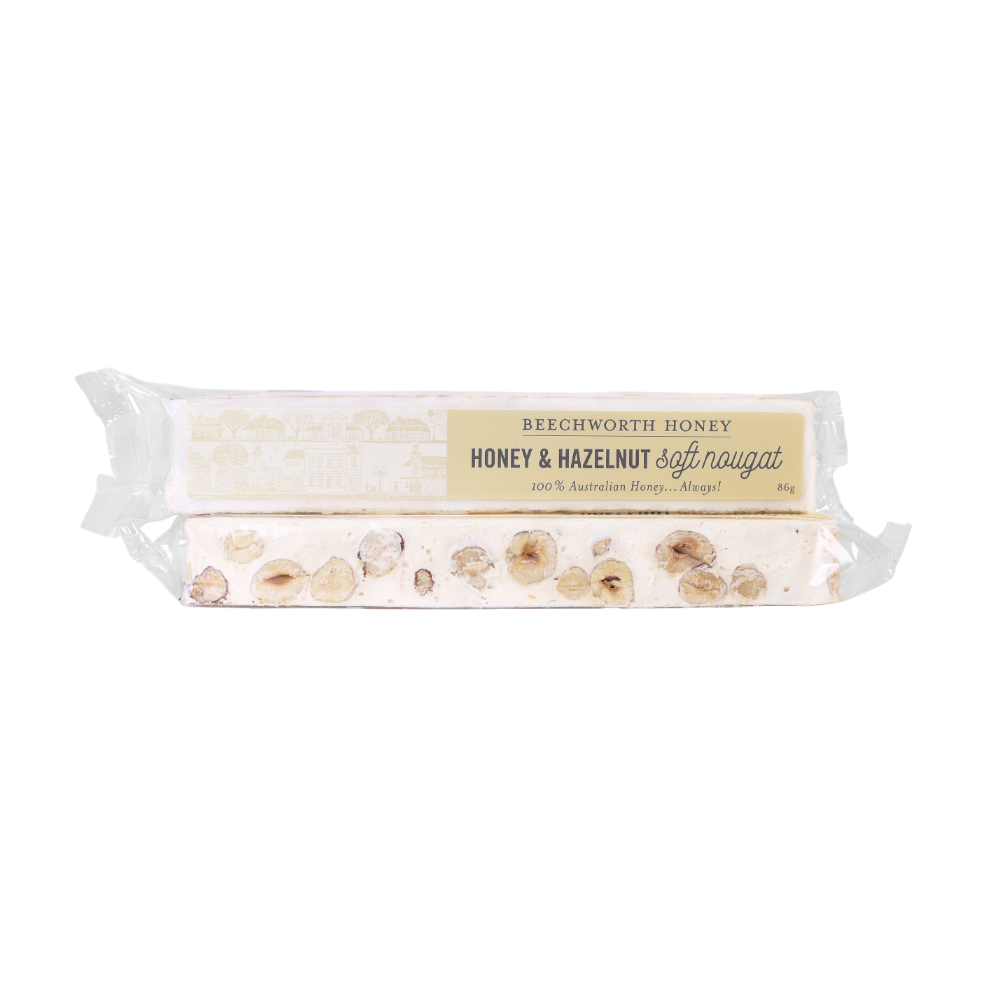 Honey & Hazelnut Soft Nougat 86g