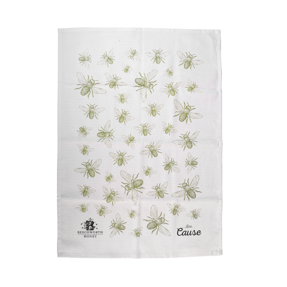 Bee Cause Cotton Tea Towel