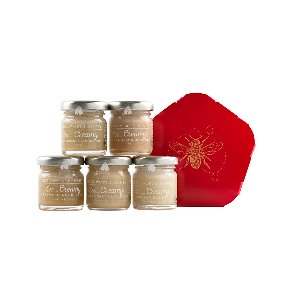 GPBCMINIJAR5X45_Bee Creamy Honey Mini Collection