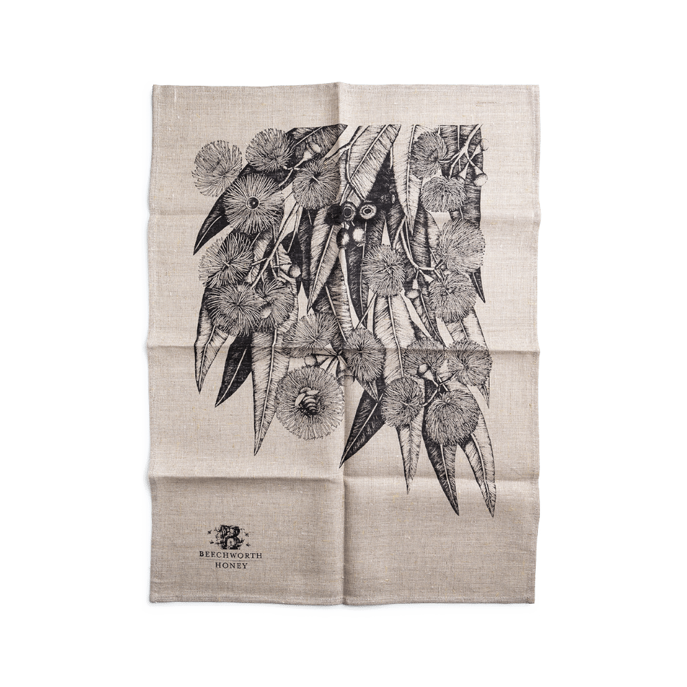 Spotted Gum Tea Towel Flat