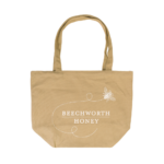 Tan Tote Large Flat Front