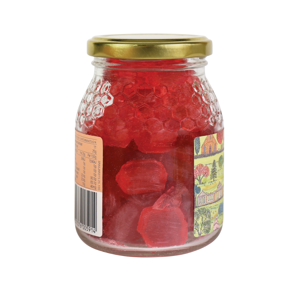 SRASJAR275_Honey-&-Raspberry-Sweets_Side