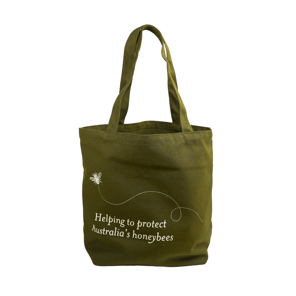 Green Tote Large Stand Back