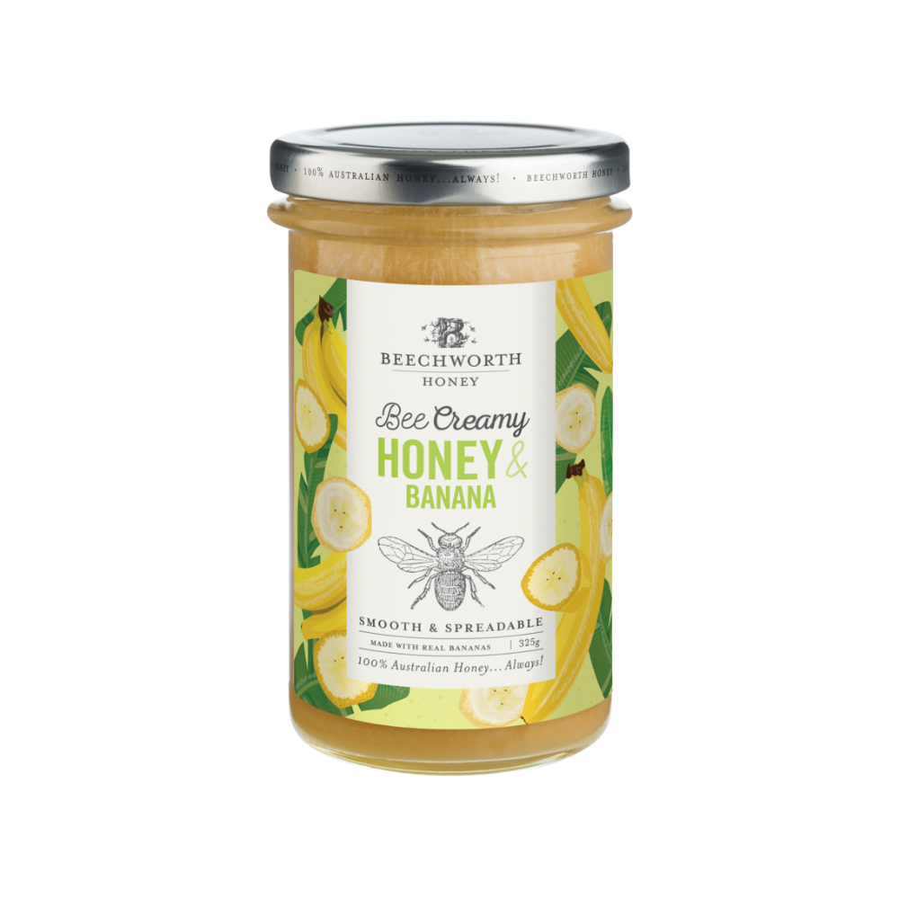 Bee Creamy Honey & Banana Jar