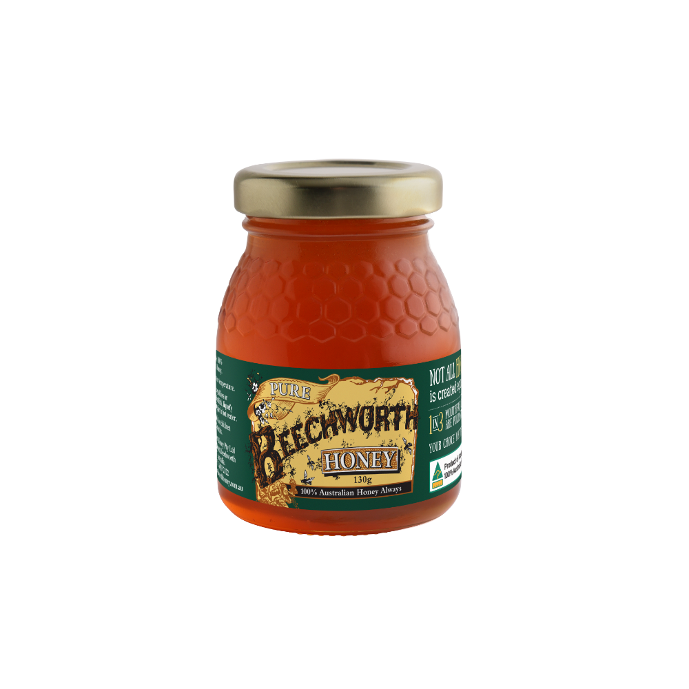 Traditional Honey 130g Jar - Front